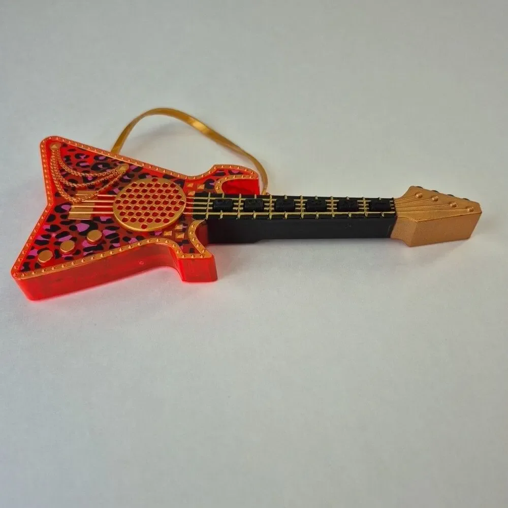 Lol Suprise Dolls OMG Ferocious Fierce Orange Electric Musical Guitar Accessory